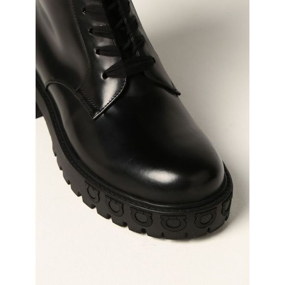 Salvatore Ferragamo Flat Booties Woman Black - Picture 4 of 4